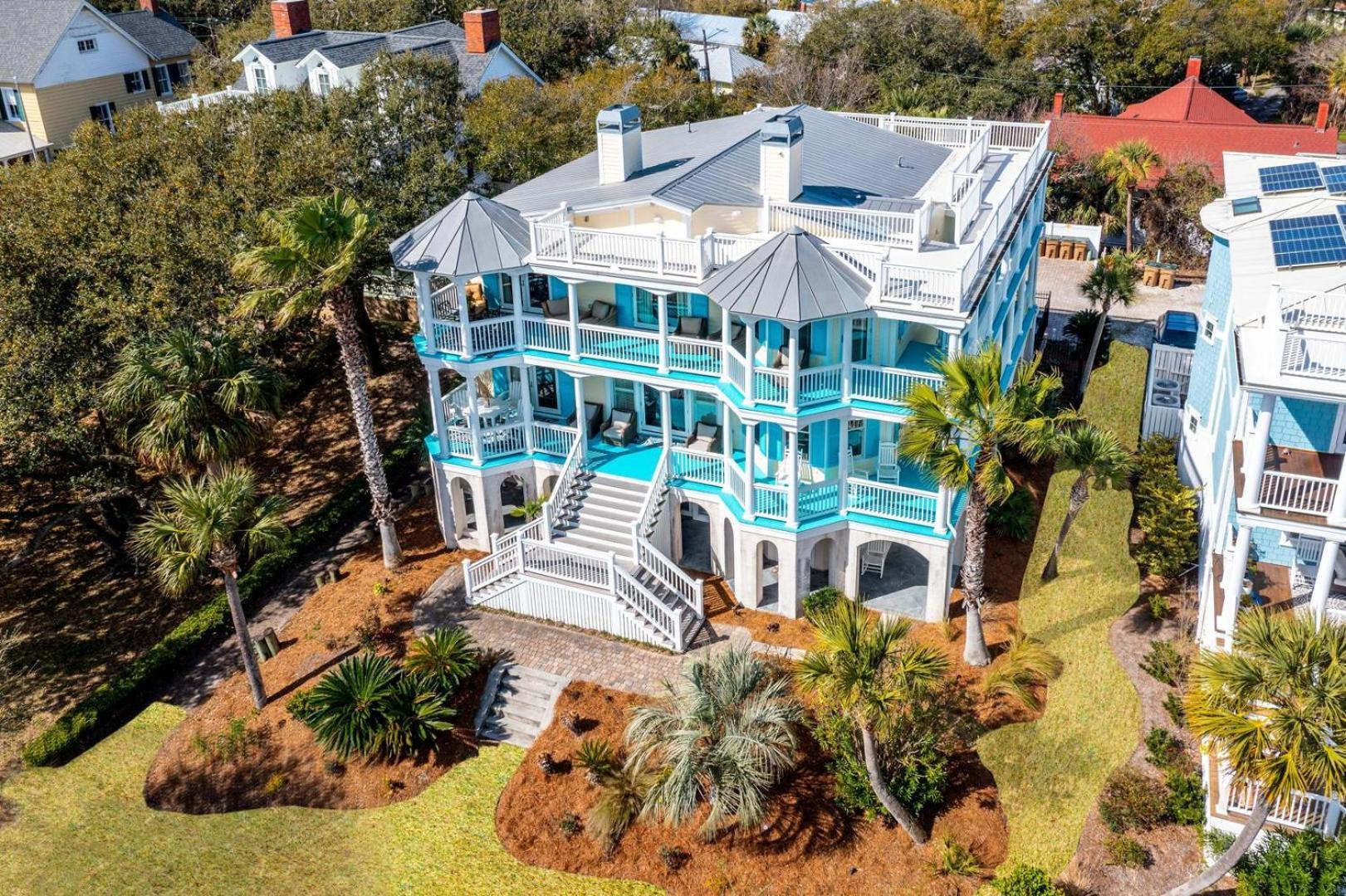 Mansion On The Hill Villa Tybee Island Bagian luar foto