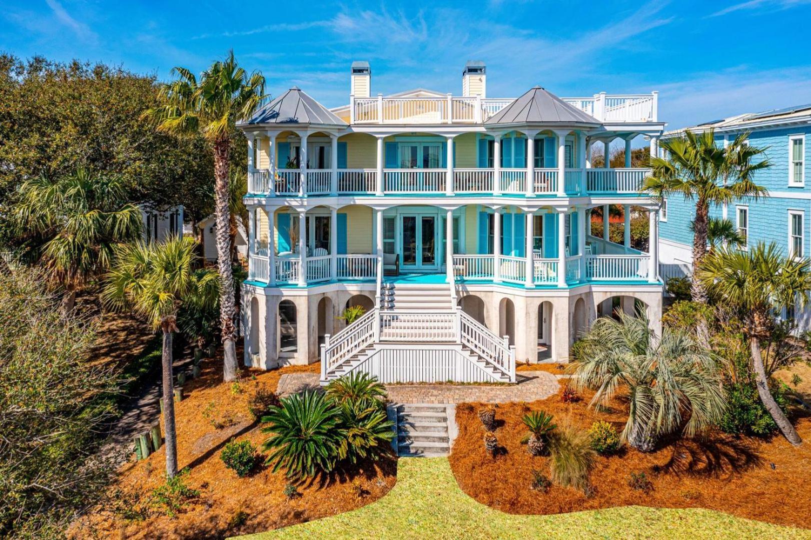 Mansion On The Hill Villa Tybee Island Bagian luar foto