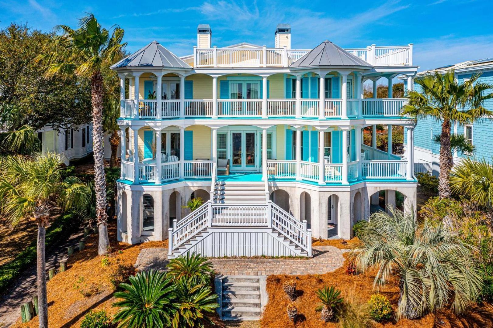 Mansion On The Hill Villa Tybee Island Bagian luar foto